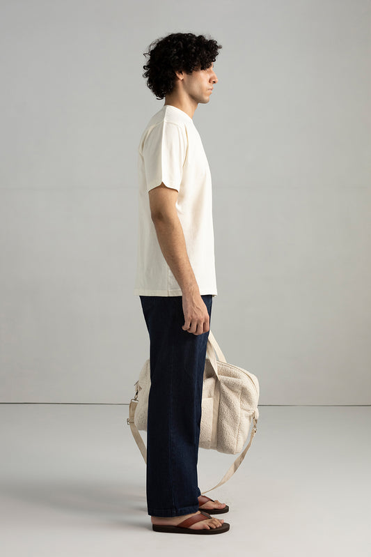 PRINTED SLOGAN T-SHIRT