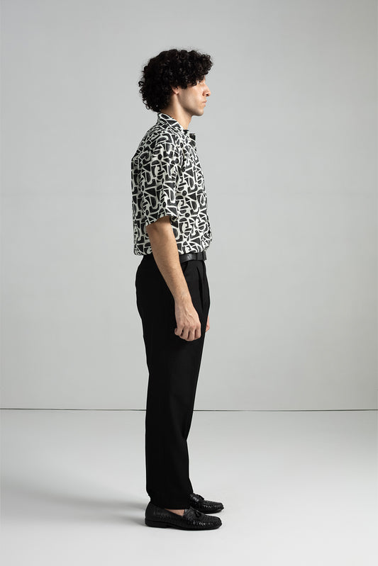 ABSTRACT PRINT SHIRT