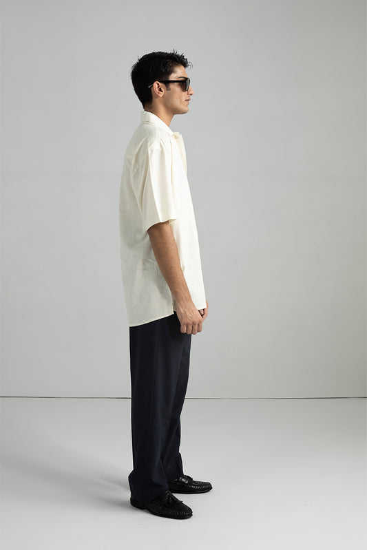 COTTON & LINEN POLO SHIRT