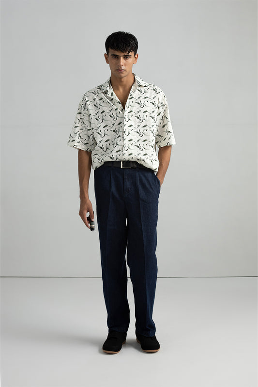 ABSTRACT PRINT SHIRT