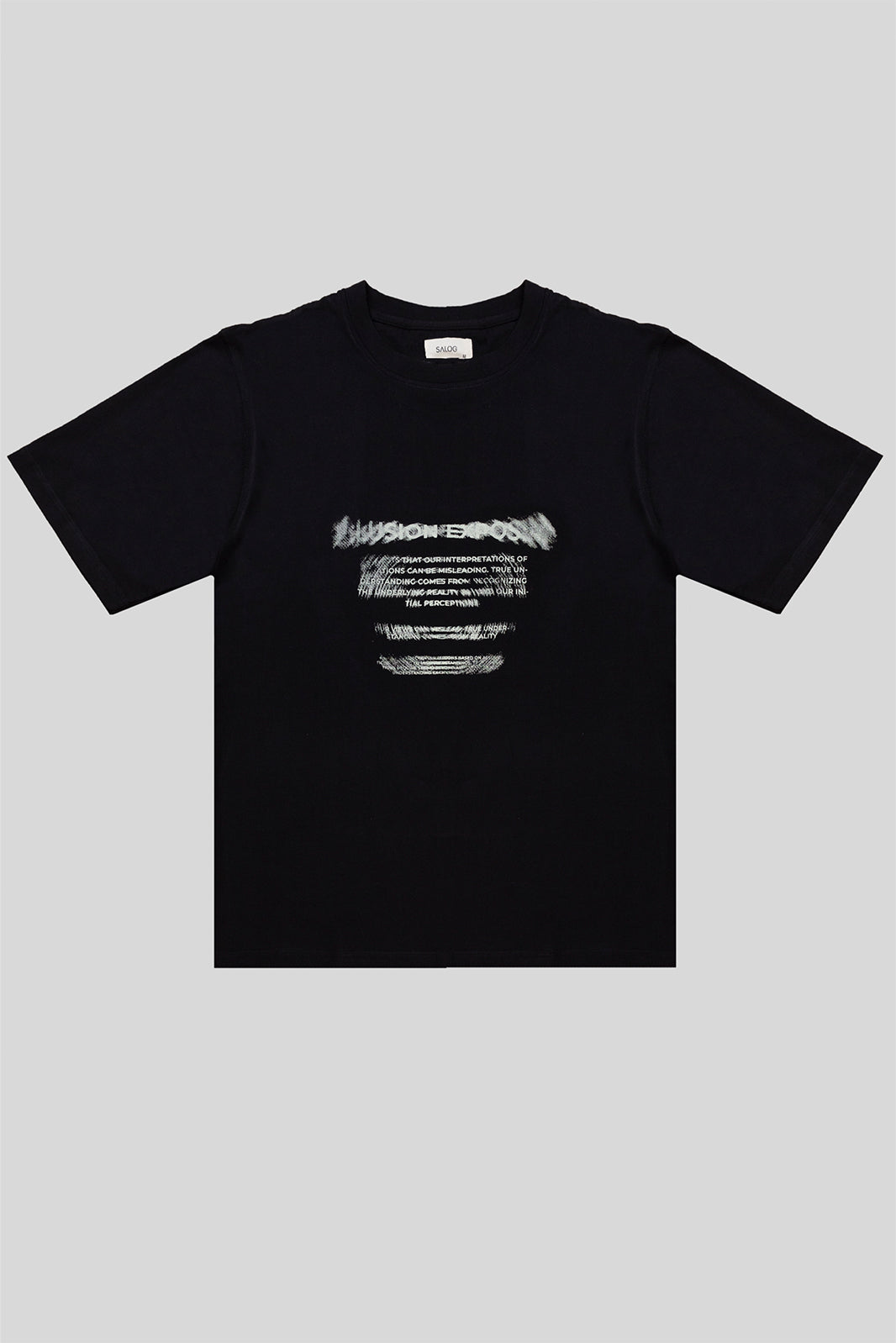 CONTRAST PRINT T-SHIRT