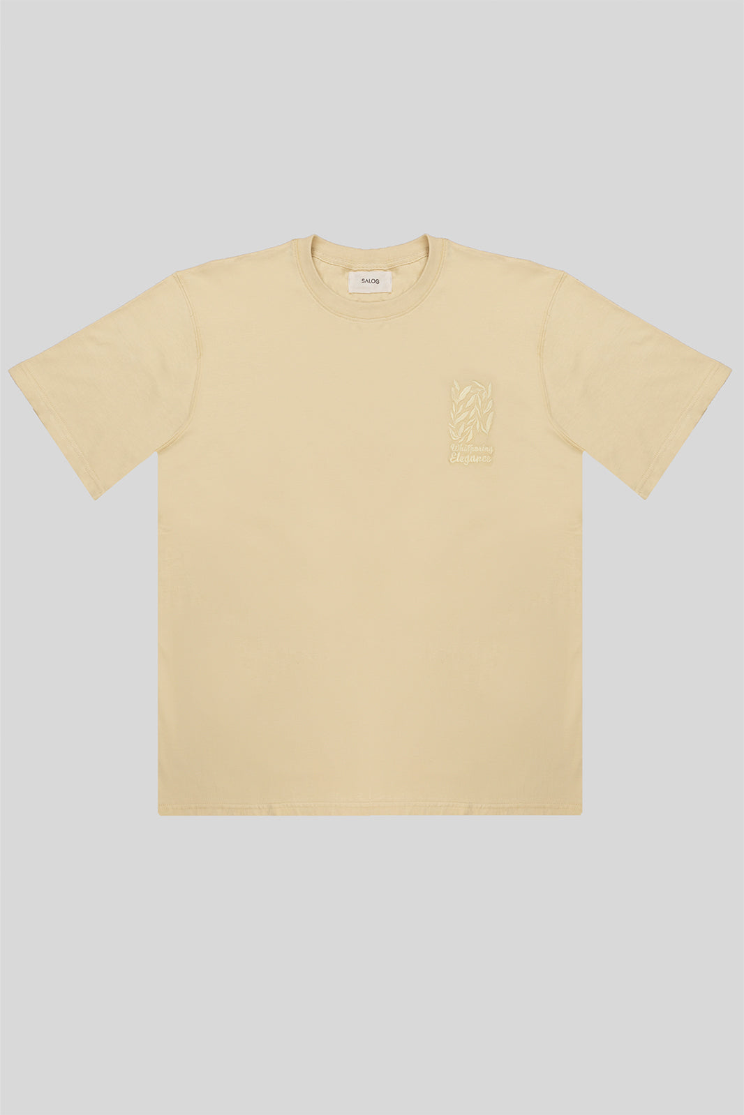 ABSTRACT EMBROIDERED  T-SHIRT