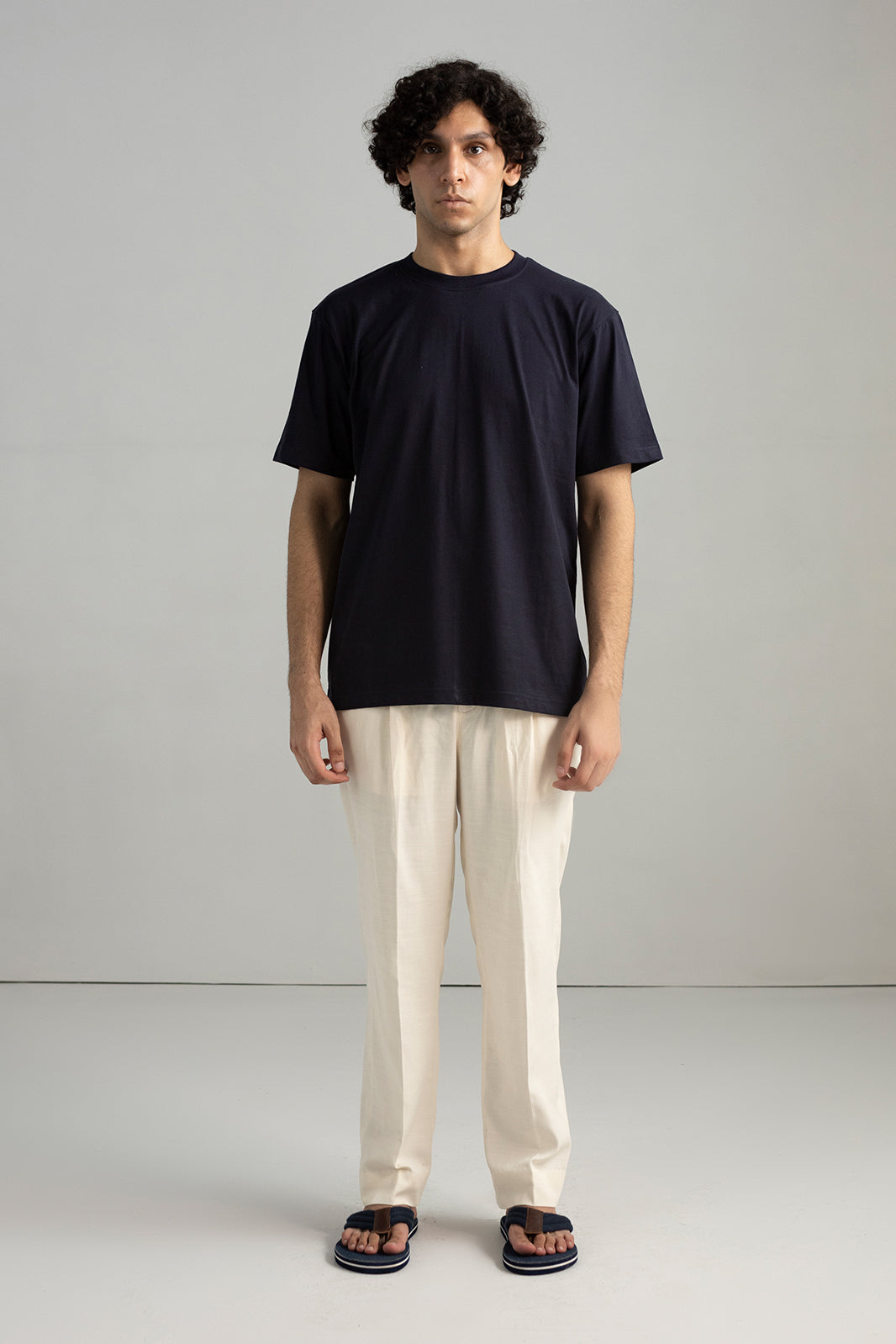 BASIC MEDIUM WEIGHT T-SHIRT|SIDE SLIT