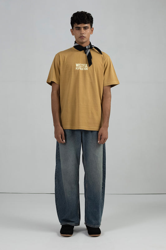 PRINTED SLOGAN T-SHIRT