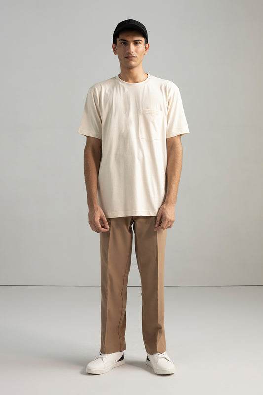 REGULAR FIT T-SHIRT WITH POCKET