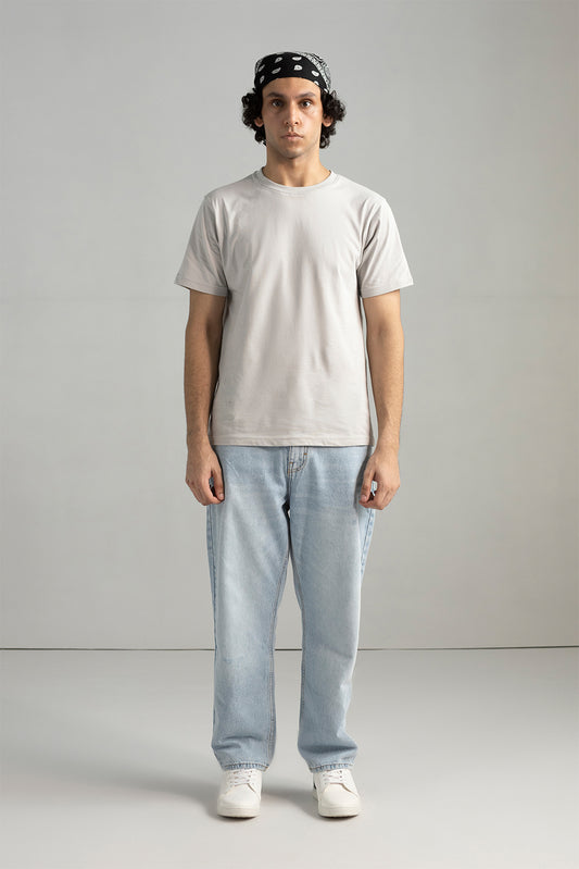 EMBROIDERED TEXT T-SHIRT