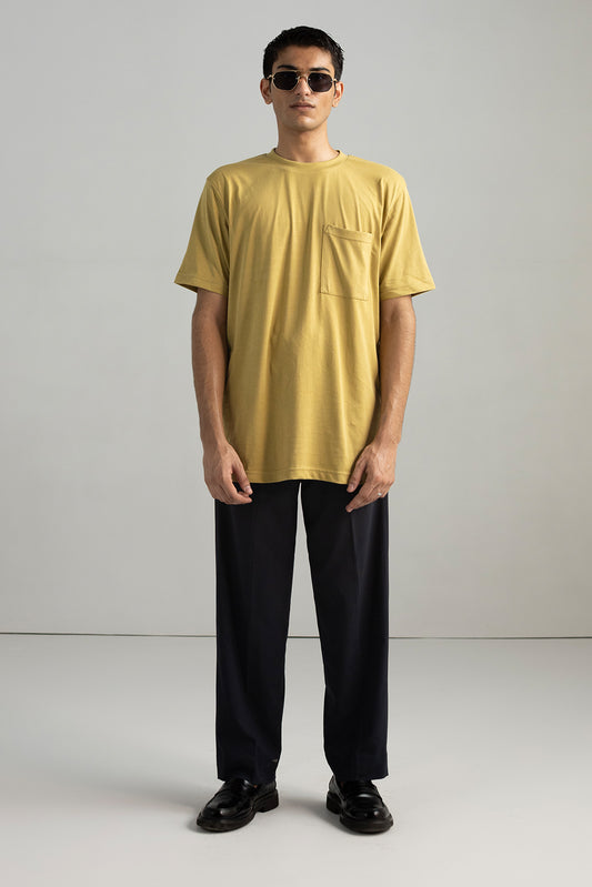 REGULAR FIT T-SHIRT WITH POCKET