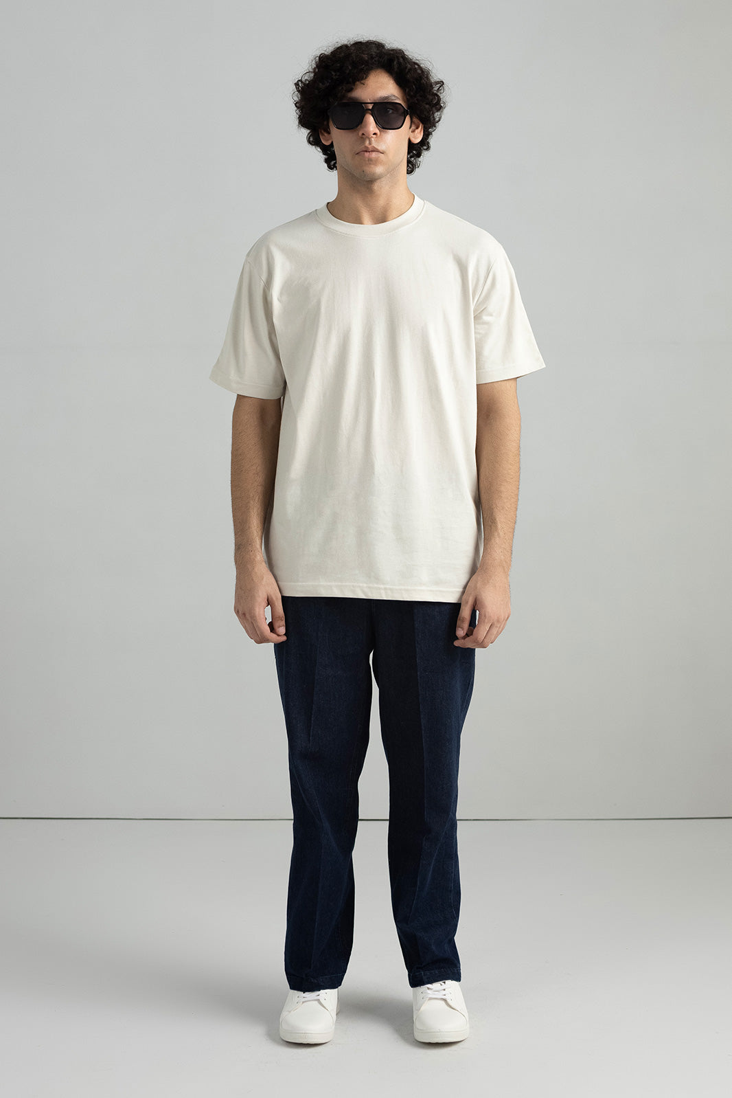 BASIC WEIGHT T-SHIRT|SIDE SLIT