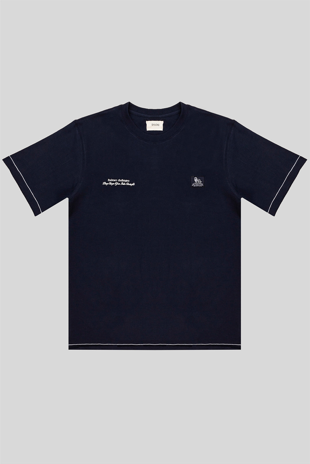 CONTRAST STITCH T-SHIRT