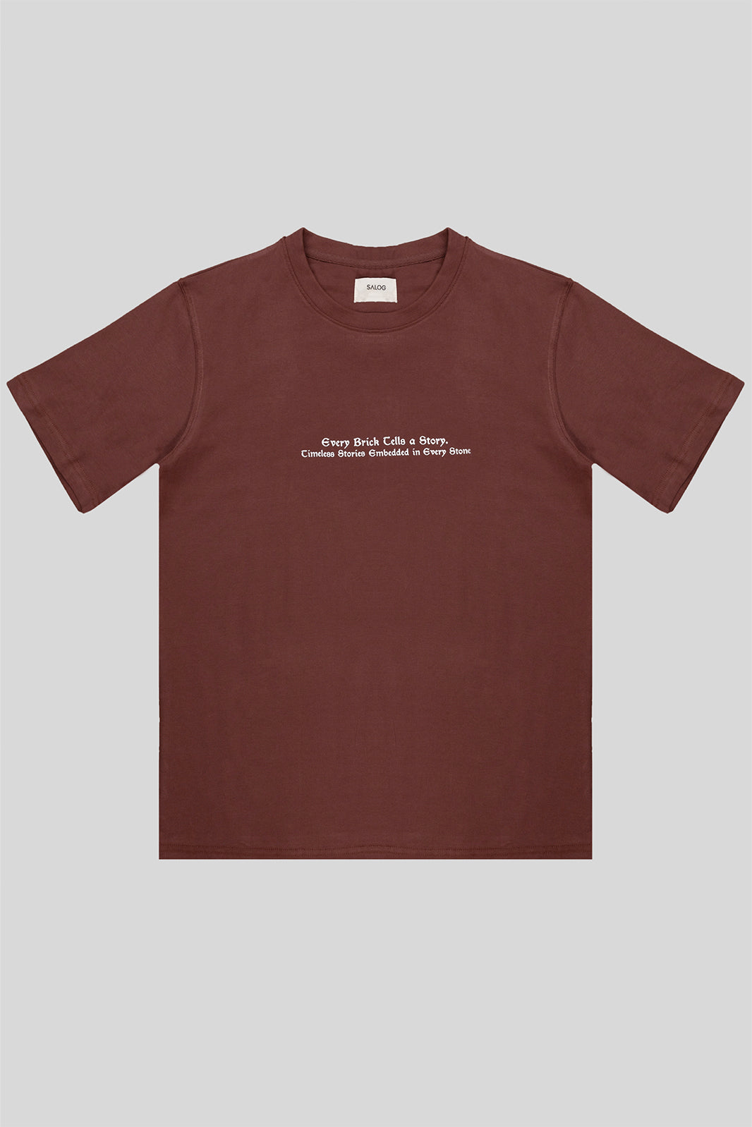 PRINTED SLOGAN T-SHIRT