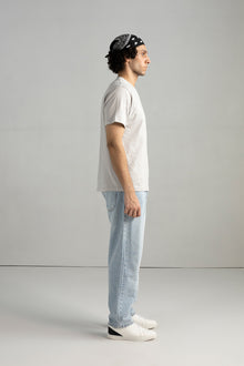EMBROIDERED TEXT T-SHIRT