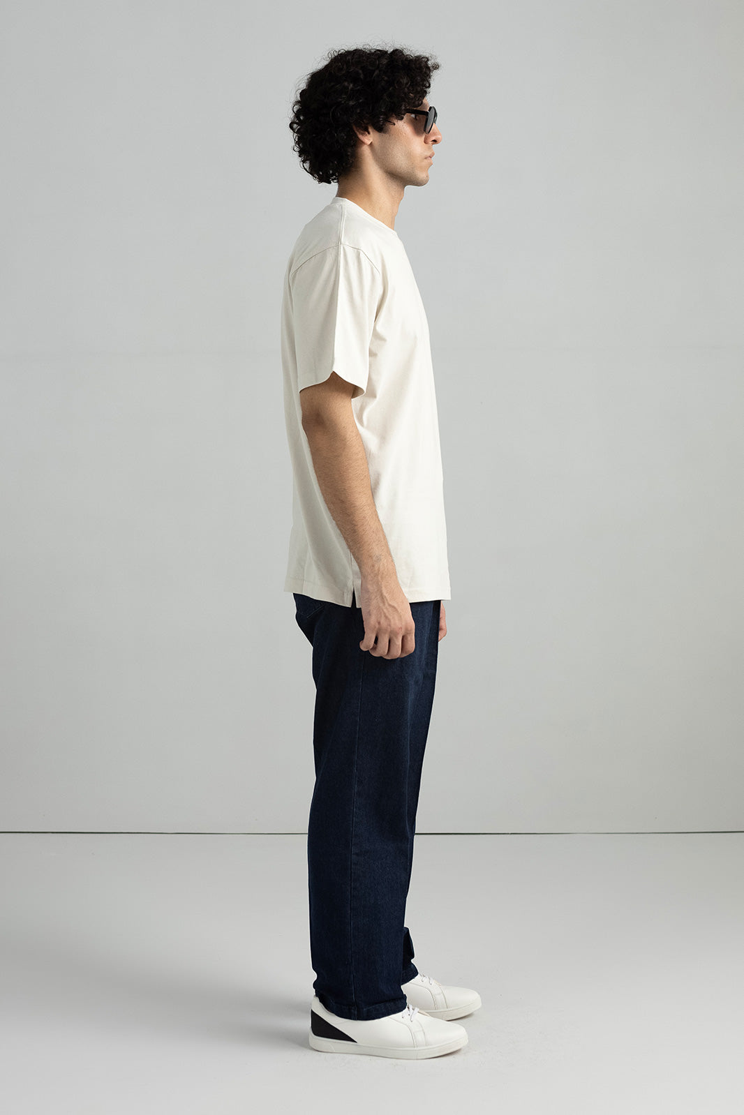 BASIC WEIGHT T-SHIRT|SIDE SLIT