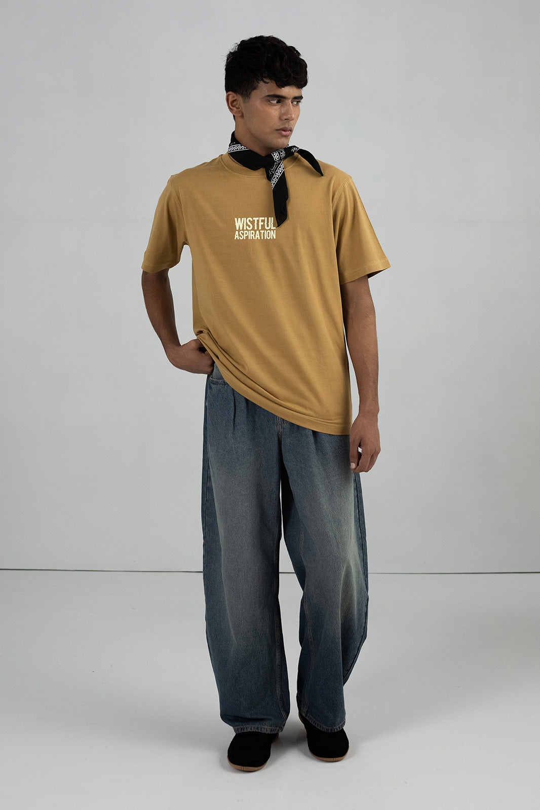 PRINTED SLOGAN T-SHIRT