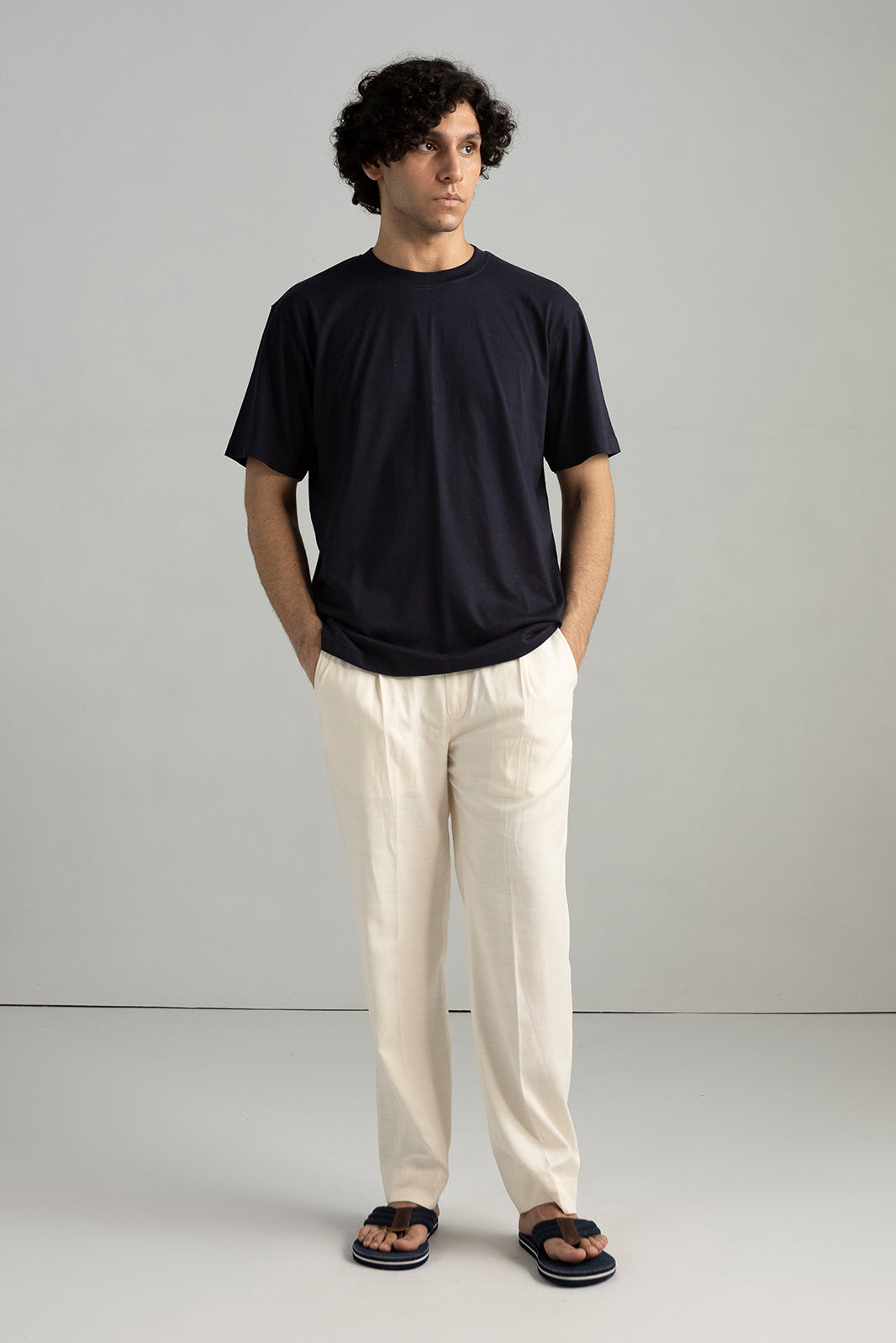 BASIC MEDIUM WEIGHT T-SHIRT|SIDE SLIT