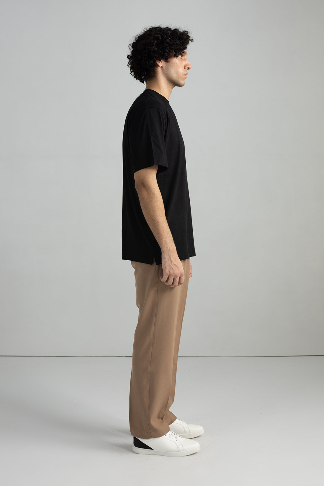 BASIC MEDIUM WEIGHT T-SHIRT|SIDE SLIT