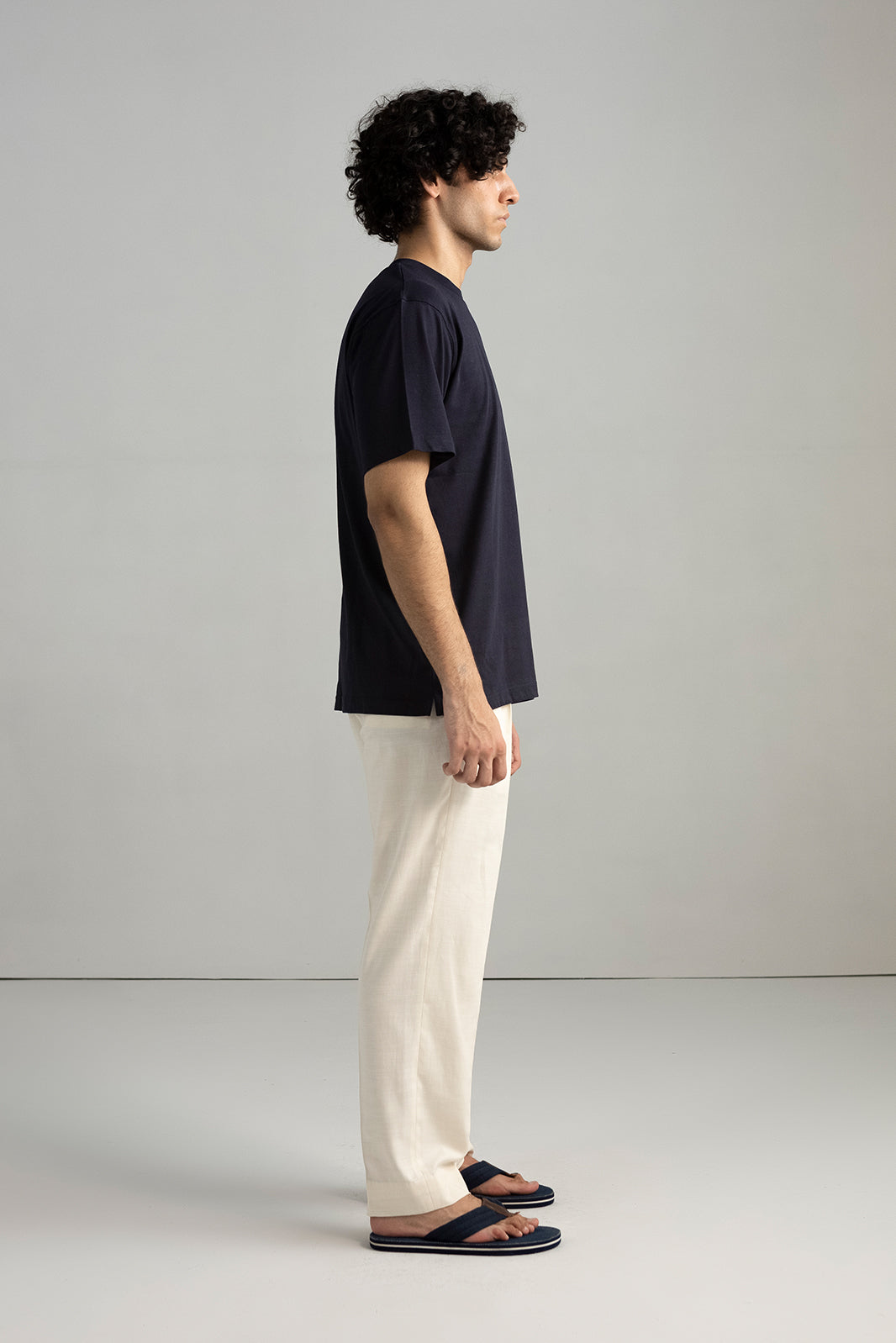 BASIC MEDIUM WEIGHT T-SHIRT|SIDE SLIT