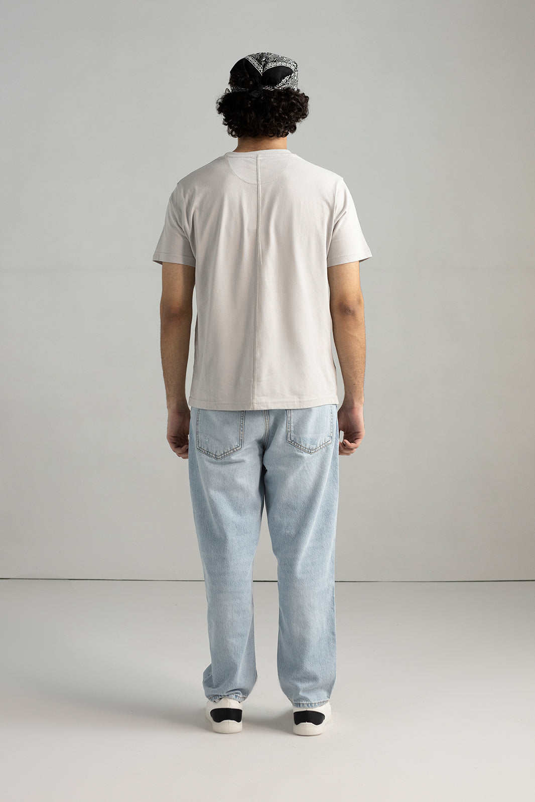 EMBROIDERED TEXT T-SHIRT