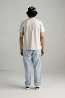 EMBROIDERED TEXT T-SHIRT