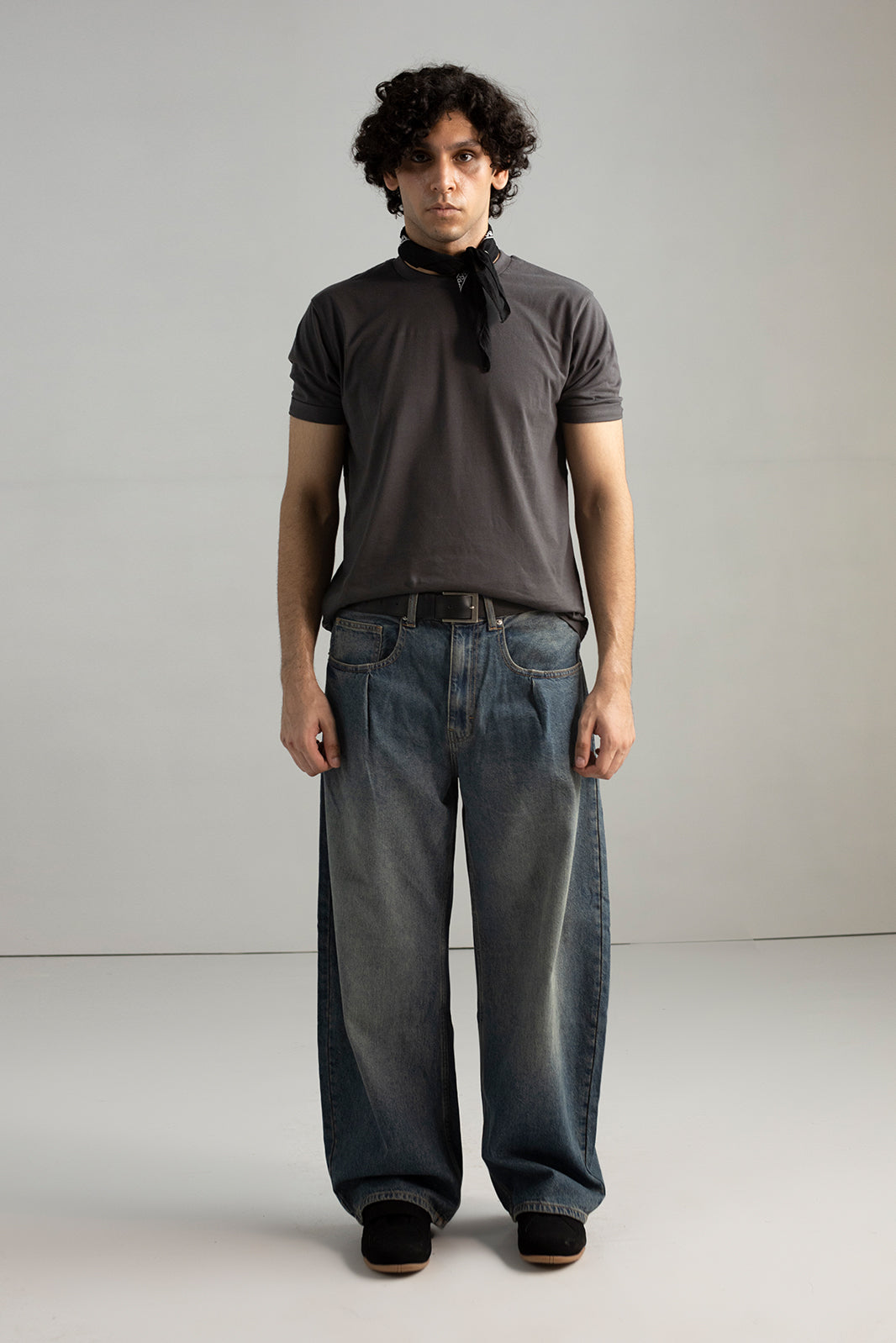 BASIC MEDIUM WEIGHT T-SHIRT|ROLL-UP SLEEVES