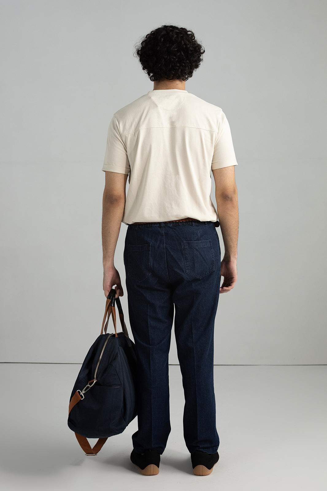 BASIC MEDIUM WEIGHT T-SHIRT|ROLL-UP SLEEVES