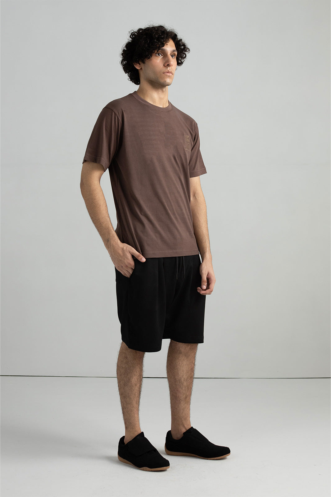 ABSTRACT EMBROIDERED T-SHIRT