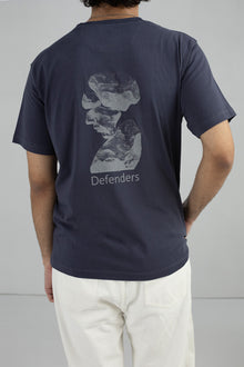 CONTRAST PRINT T-SHIRT