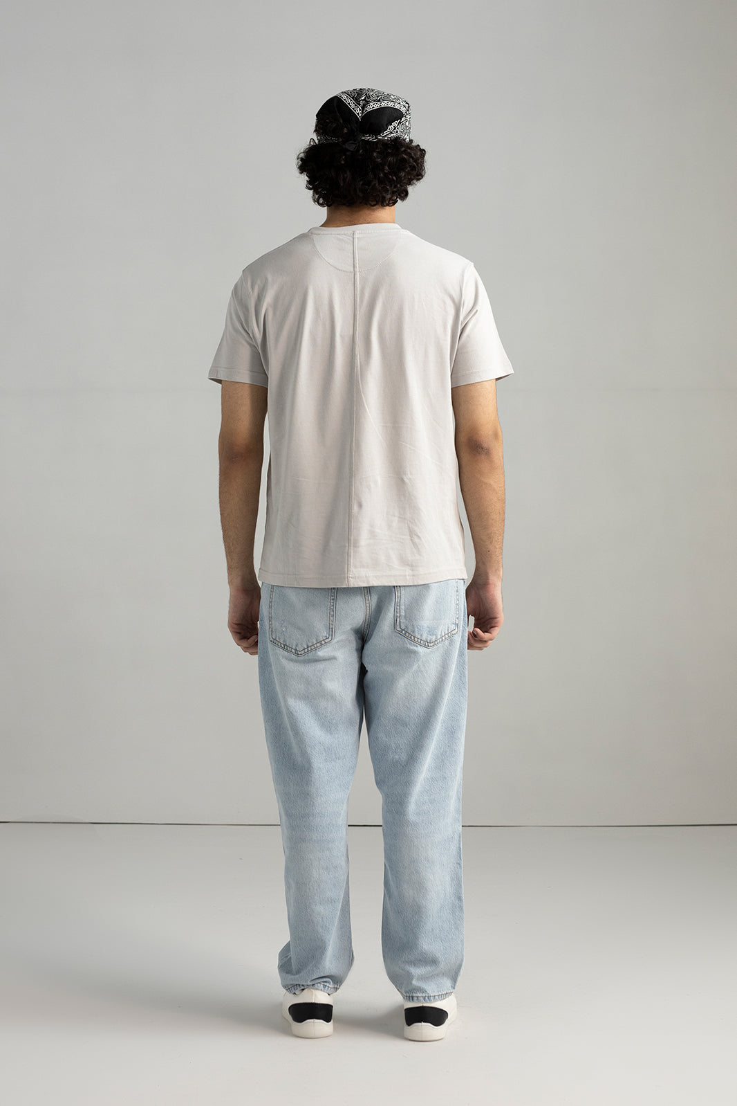 EMBROIDERED TEXT T-SHIRT