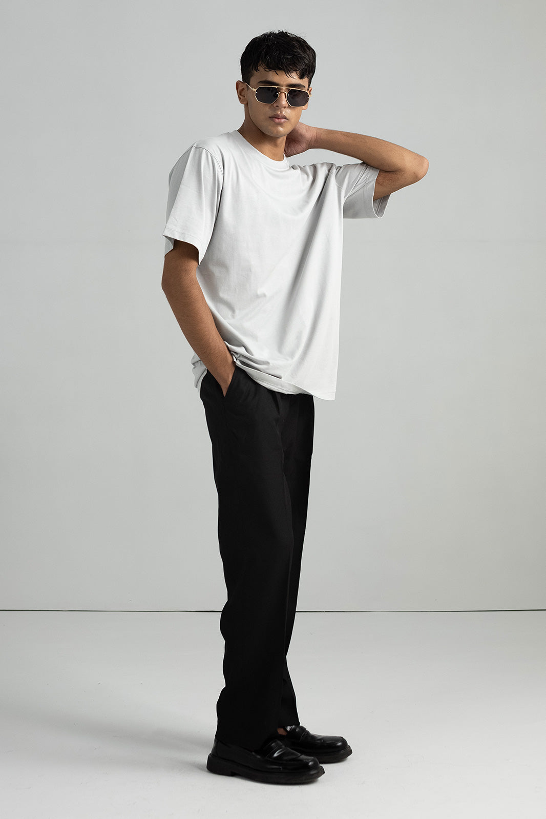 BASIC MEDIUM WEIGHT T-SHIRT|SIDE SLIT