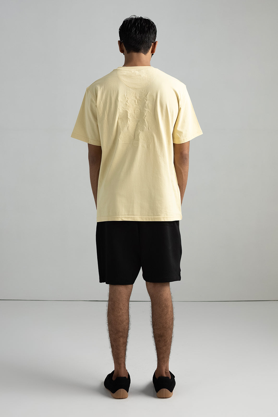 ABSTRACT EMBROIDERED  T-SHIRT