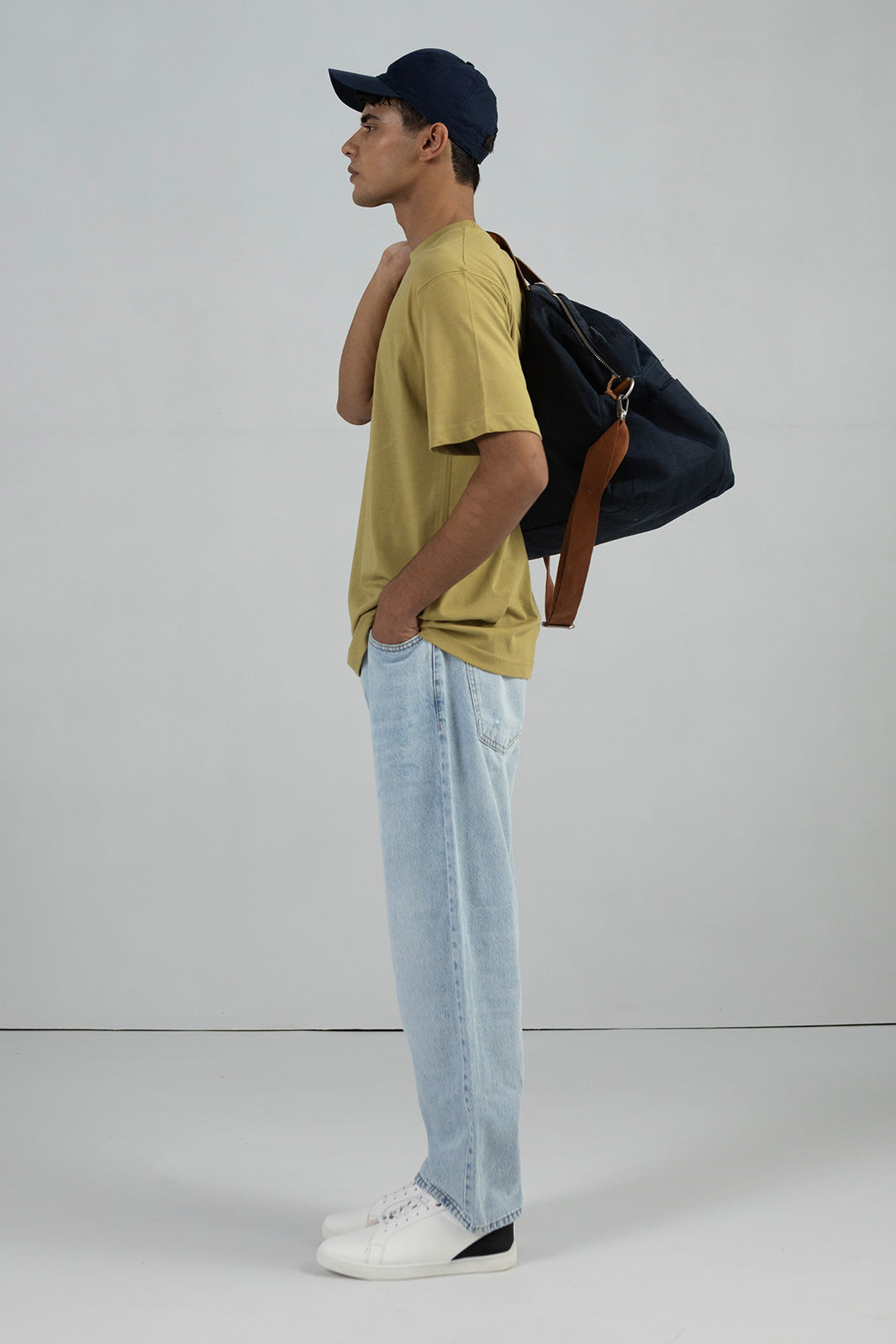 EMBROIDERED TEXT T-SHIRT