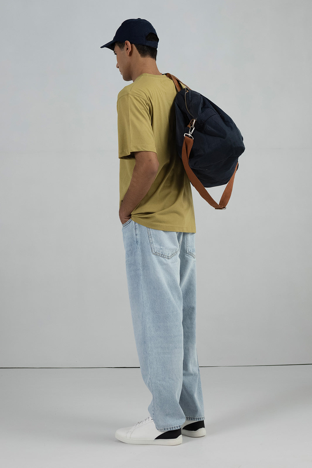 EMBROIDERED TEXT T-SHIRT