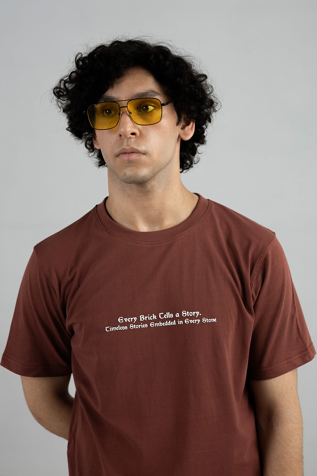 PRINTED SLOGAN T-SHIRT