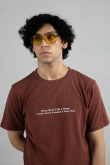 PRINTED SLOGAN T-SHIRT