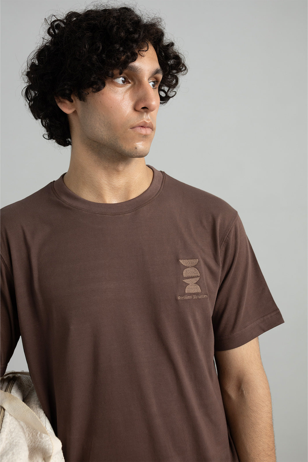 ABSTRACT EMBROIDERED T-SHIRT
