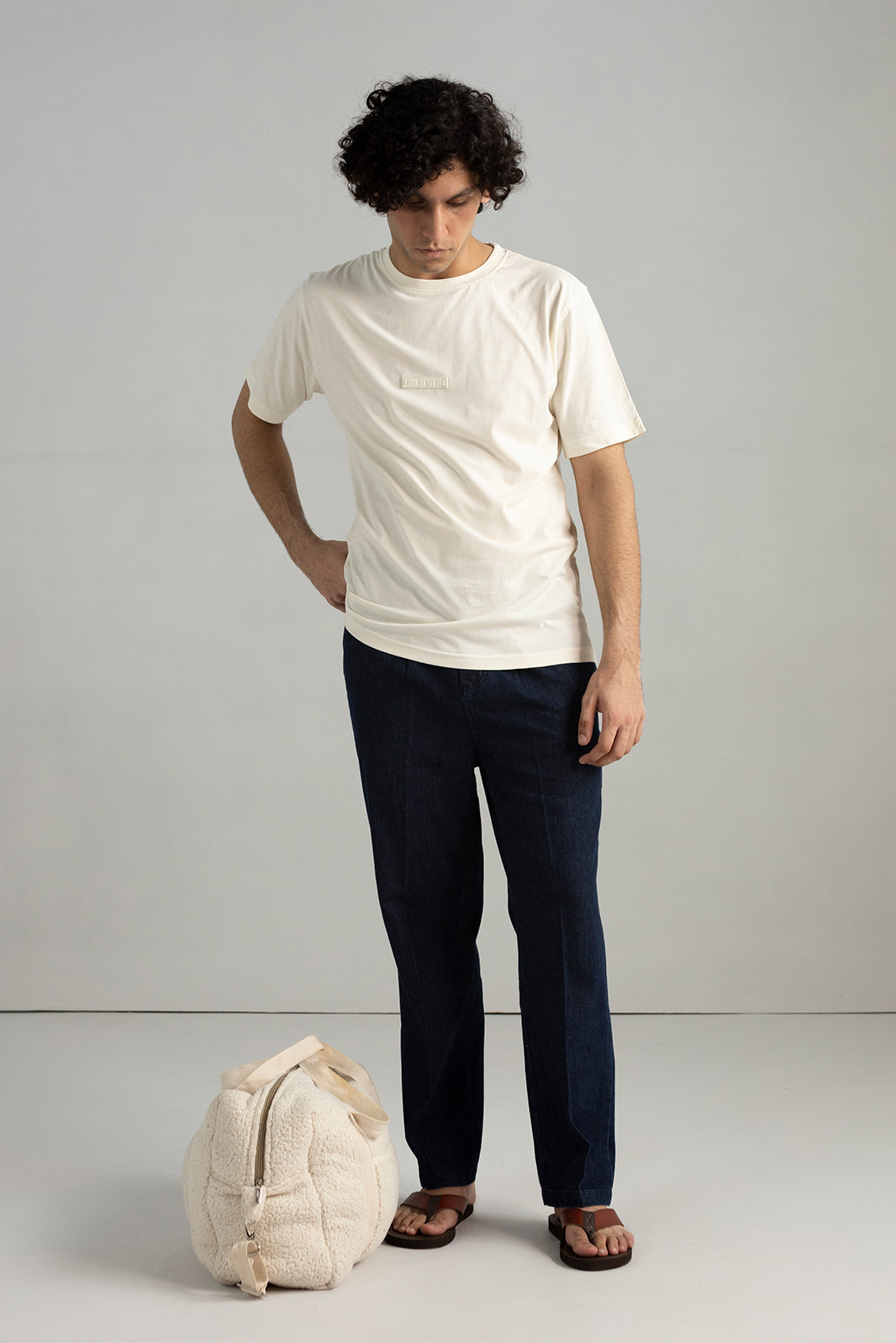 PRINTED SLOGAN T-SHIRT