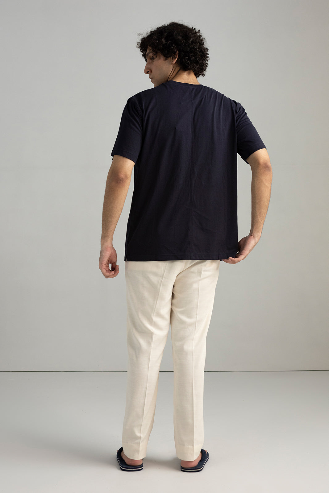 BASIC MEDIUM WEIGHT T-SHIRT|SIDE SLIT