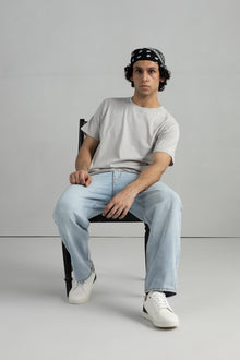 EMBROIDERED TEXT T-SHIRT